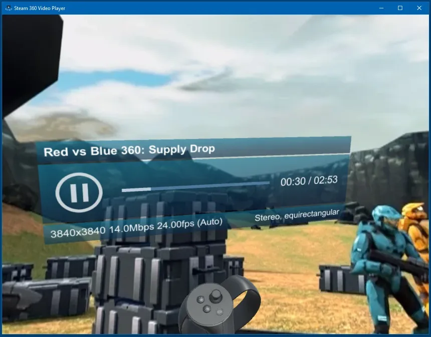 Скриншот 2 к игре Steam 360 Video Player