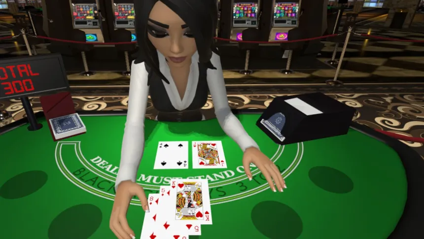 Скриншот 2 к игре Blackjack Bailey VR