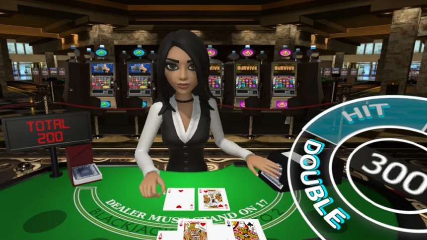 Скриншот 4 к игре Blackjack Bailey VR