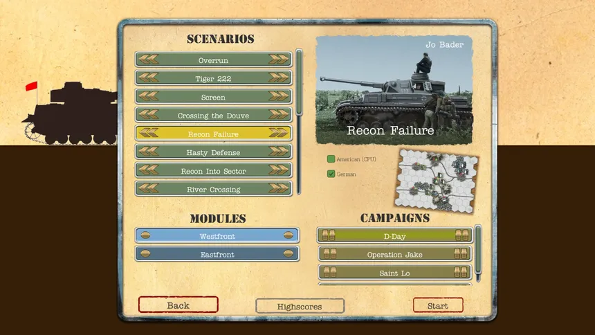 Скриншот 2 к игре Tank On Tank Digital  - West Front