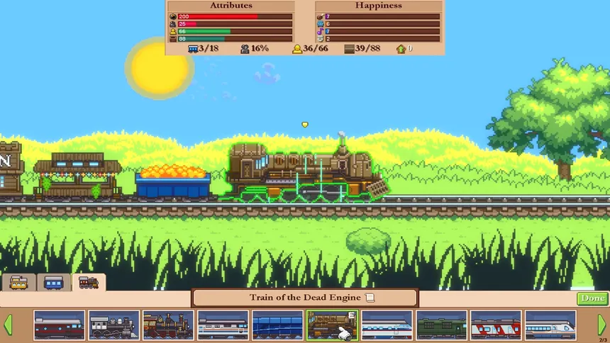 Скриншот 2 к игре Tiny Rails