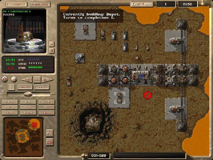Скриншот 7 к игре M.A.X.: Mechanized Assault & Exploration