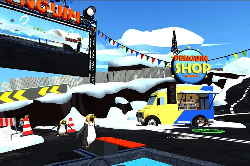 Скриншот 1 к игре Happy Penguin VR