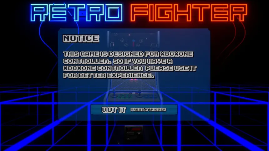 Скриншот 1 к игре RetroFighter VR
