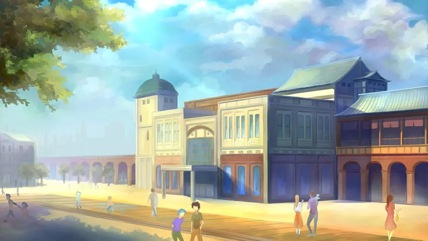 Скриншот 5 к игре A Butterfly in the District of Dreams