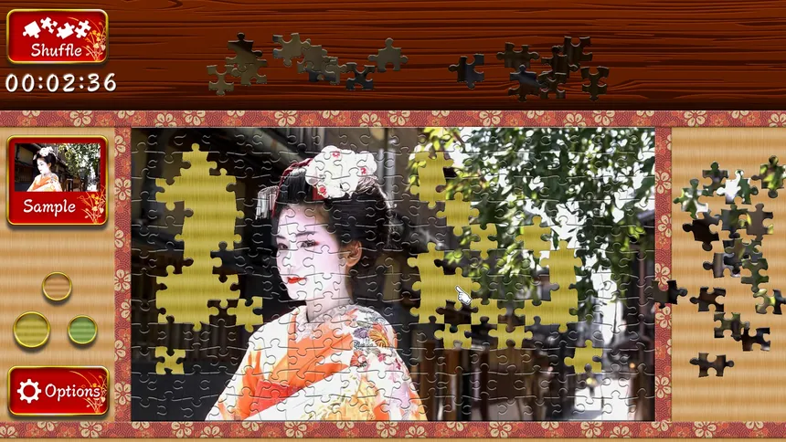 Скриншот 3 к игре Japanese Women - Animated Jigsaws