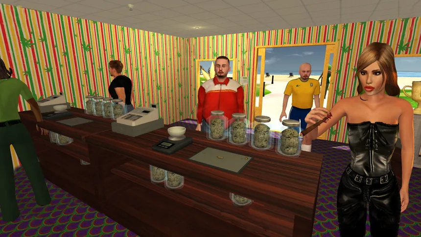 Скриншот 1 к игре Weed Shop 2