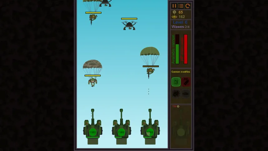 Скриншот 4 к игре Cannons-Defenders: Steam Edition