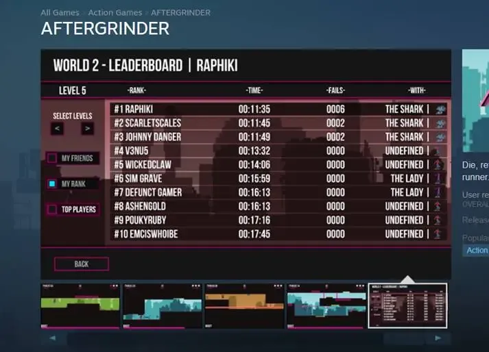 Скриншот 4 к игре AFTERGRINDER