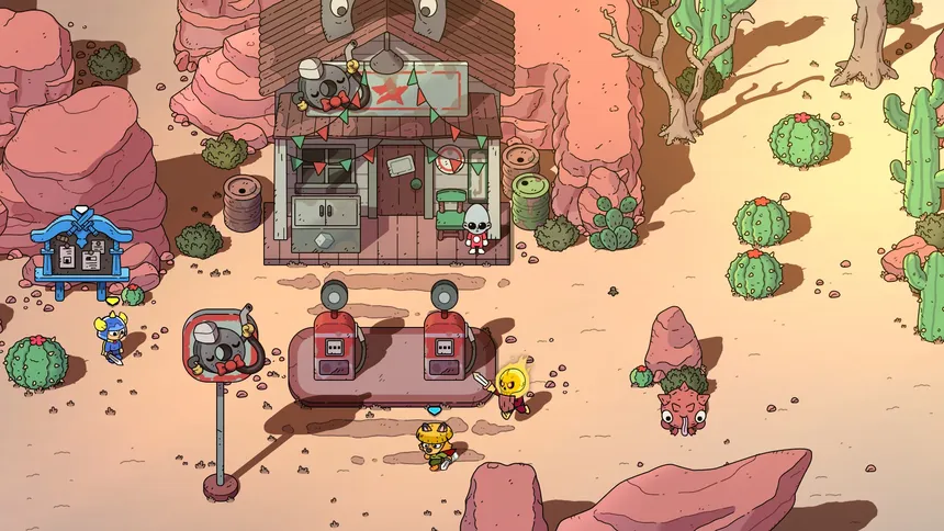 Скриншот 3 к игре The Swords of Ditto: Mormo's Curse