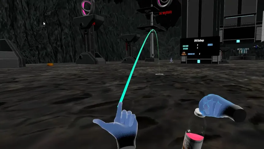 Скриншот 1 к игре Bottle Flip Challenge VR