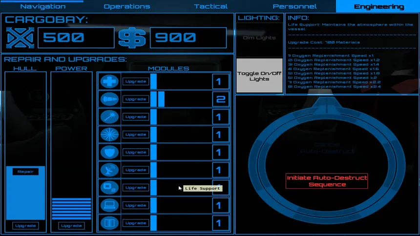 Скриншот 6 к игре Icarus Starship Command Simulator