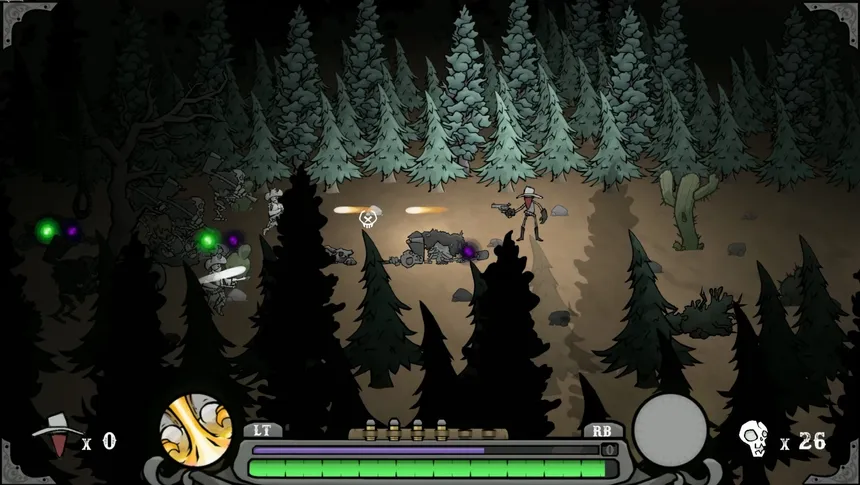 Скриншот 2 к игре The Cursed Revolver