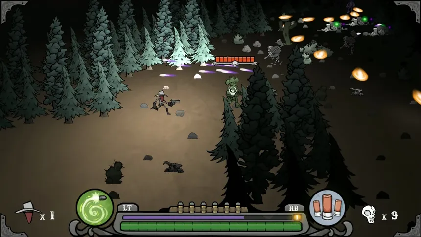 Скриншот 5 к игре The Cursed Revolver