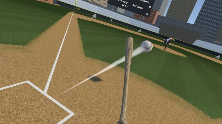 Скриншот 6 к игре Big Hit VR Baseball