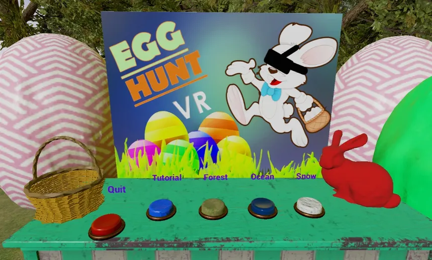 Скриншот 1 к игре EGG HUNT VR
