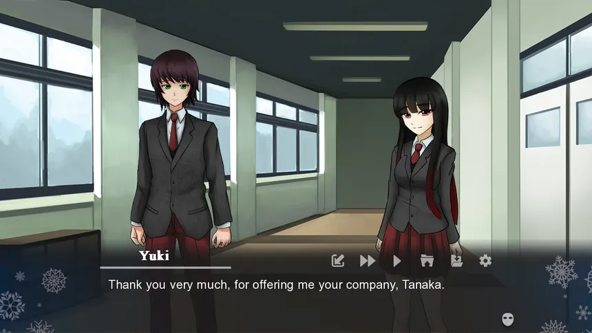 Скриншот 4 к игре Winter's Empty Mask - Visual novel