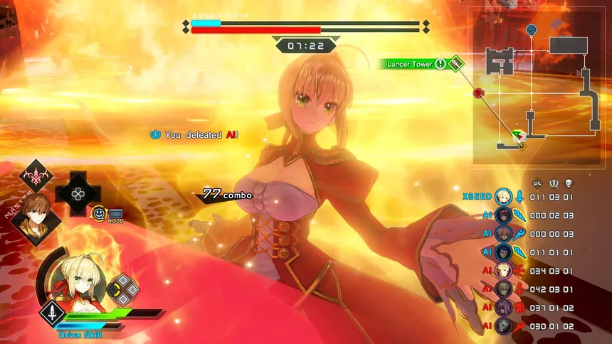 Скриншот 5 к игре Fate/EXTELLA LINK