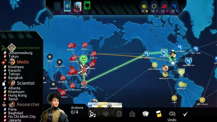 Скриншот 3 к игре Pandemic: The Board Game