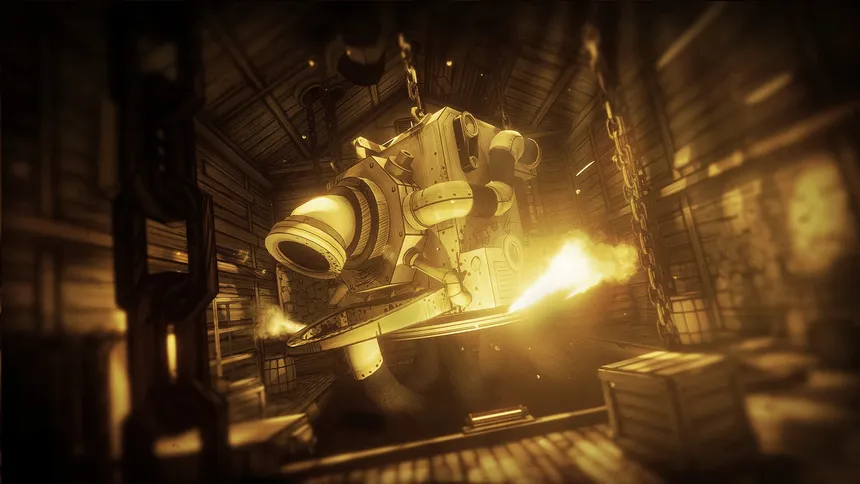 Скриншот 1 к игре Bendy and the Ink Machine