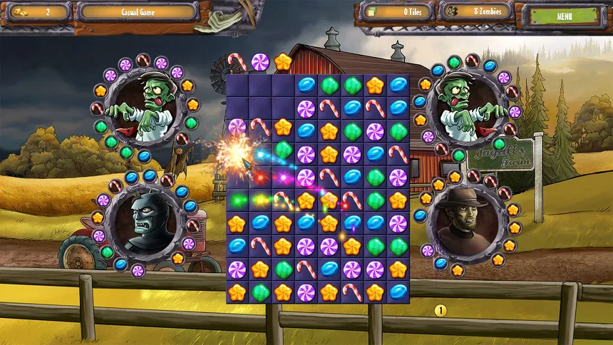 Скриншот 4 к игре Zombie Solitaire 2 Chapter 1