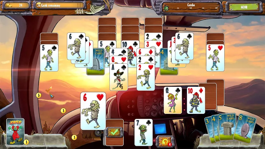Скриншот 7 к игре Zombie Solitaire 2 Chapter 1