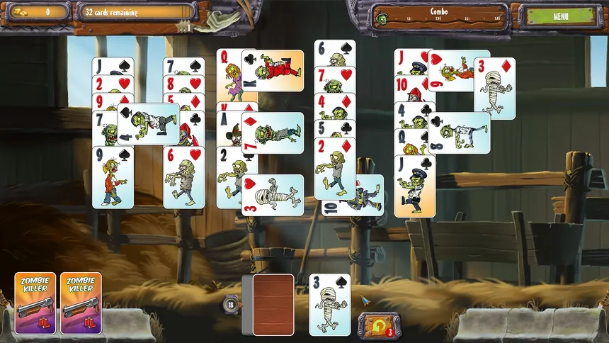 Скриншот 3 к игре Zombie Solitaire 2 Chapter 2