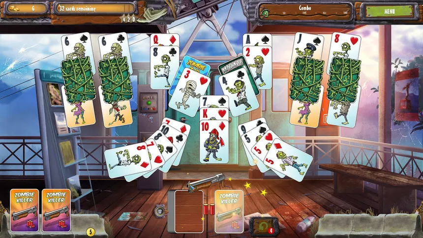 Скриншот 8 к игре Zombie Solitaire 2 Chapter 2
