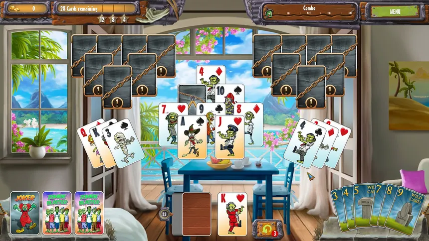 Скриншот 1 к игре Zombie Solitaire 2 Chapter 3
