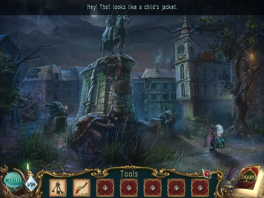 Скриншот 1 к игре Haunted Legends: The Bronze Horseman Collector's Edition