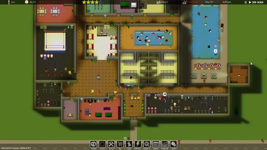 Скриншот 6 к игре Rec Center Tycoon - Management Simulator