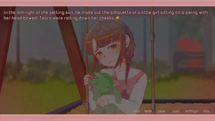 Скриншот 3 к игре Ambre - a heartbreaking kinetic novel