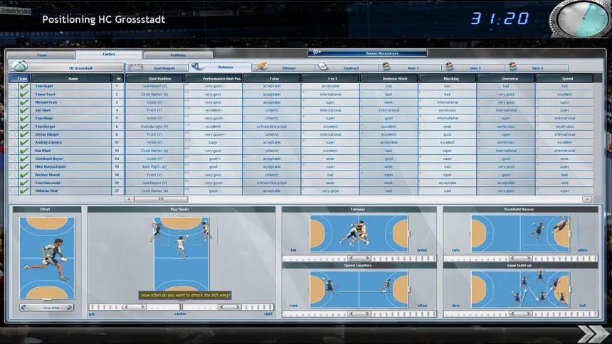 Скриншот 7 к игре Handball Manager - TEAM