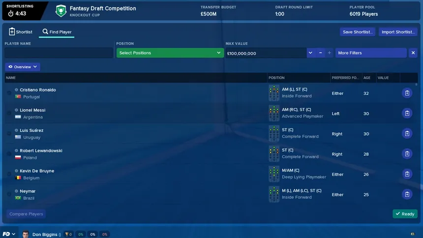 Скриншот 5 к игре Football Manager Touch 2018