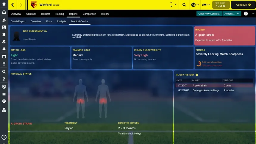 Скриншот 6 к игре Football Manager Touch 2018