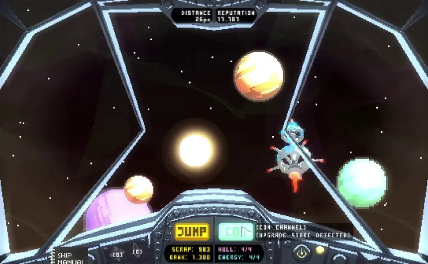Скриншот 1 к игре NEXT JUMP: Shmup Tactics
