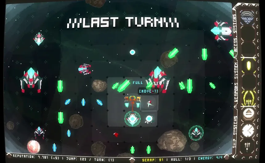 Скриншот 2 к игре NEXT JUMP: Shmup Tactics