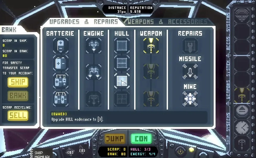 Скриншот 3 к игре NEXT JUMP: Shmup Tactics