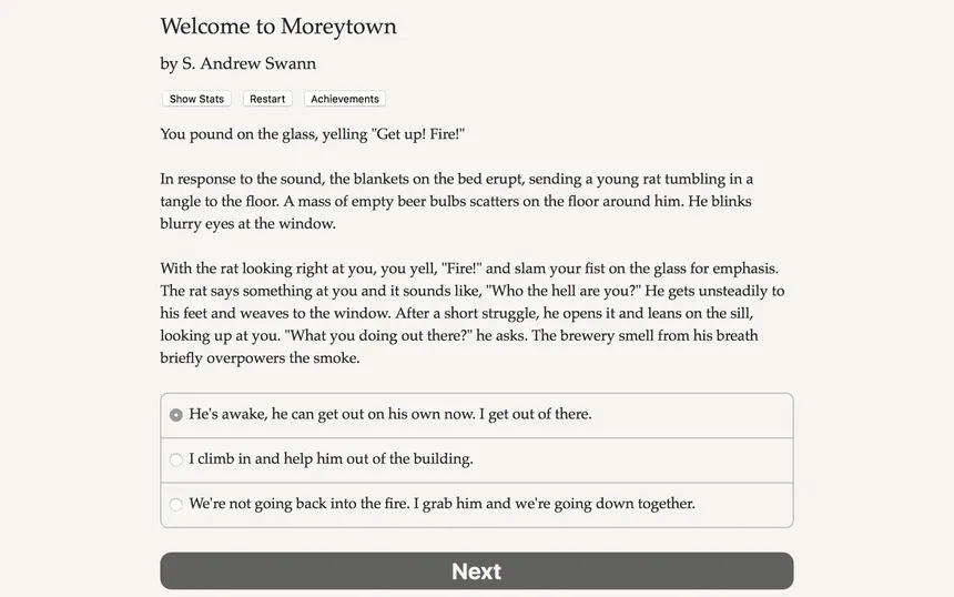 Скриншот 1 к игре Welcome to Moreytown
