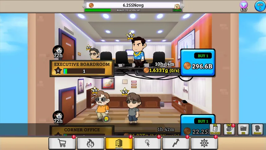 Скриншот 1 к игре Office Space: Idle Profits