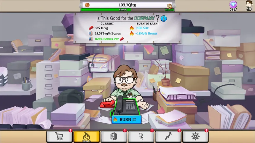 Скриншот 3 к игре Office Space: Idle Profits