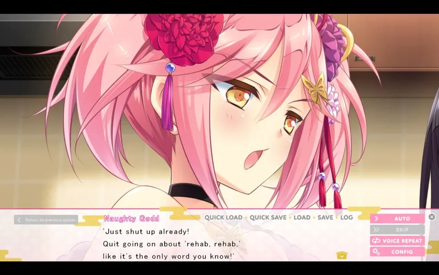Скриншот 1 к игре LoveKami -Useless Goddess-
