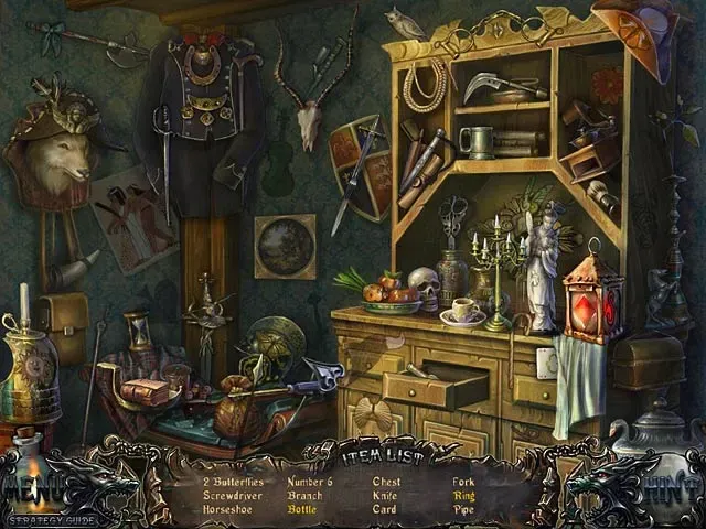 Скриншот 2 к игре Shadow Wolf Mysteries: Curse of the Full Moon Collector's Edition