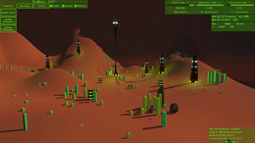 Скриншот 2 к игре Intelligent Design: An Evolutionary Sandbox