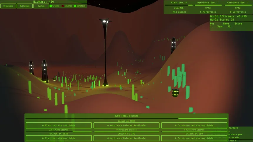 Скриншот 5 к игре Intelligent Design: An Evolutionary Sandbox