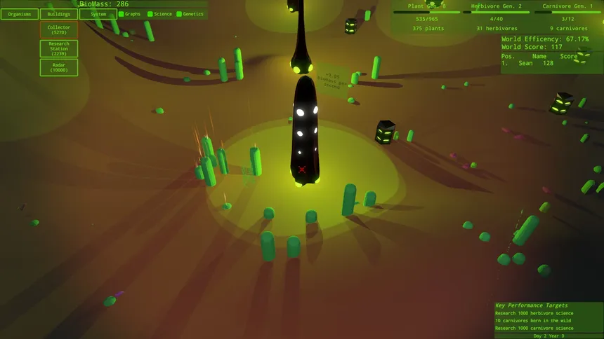 Скриншот 7 к игре Intelligent Design: An Evolutionary Sandbox