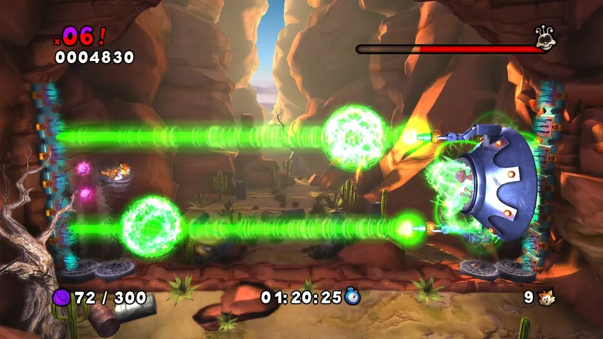 Скриншот 5 к игре Bubsy: The Woolies Strike Back
