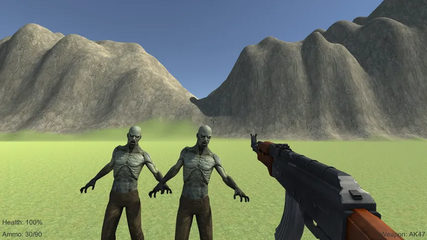 Скриншот 3 к игре Multiplayer FPS Tutorial Demo