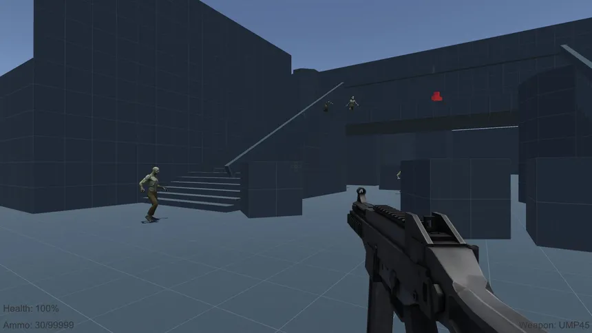 Скриншот 8 к игре Multiplayer FPS Tutorial Demo
