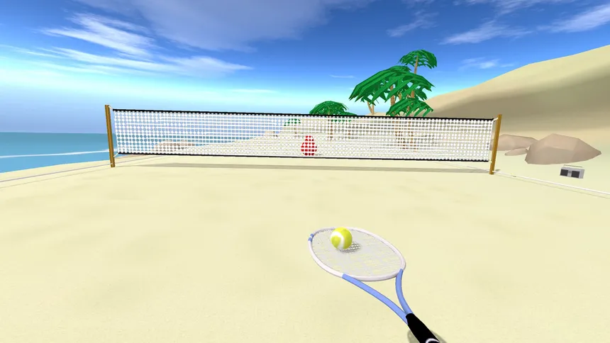 Скриншот 4 к игре Blobby Tennis